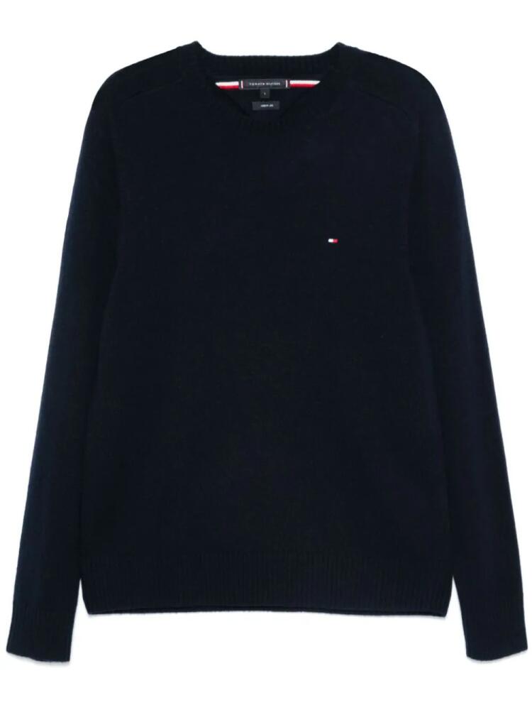 Tommy Hilfiger wool crew-neck sweater - Blue Cover