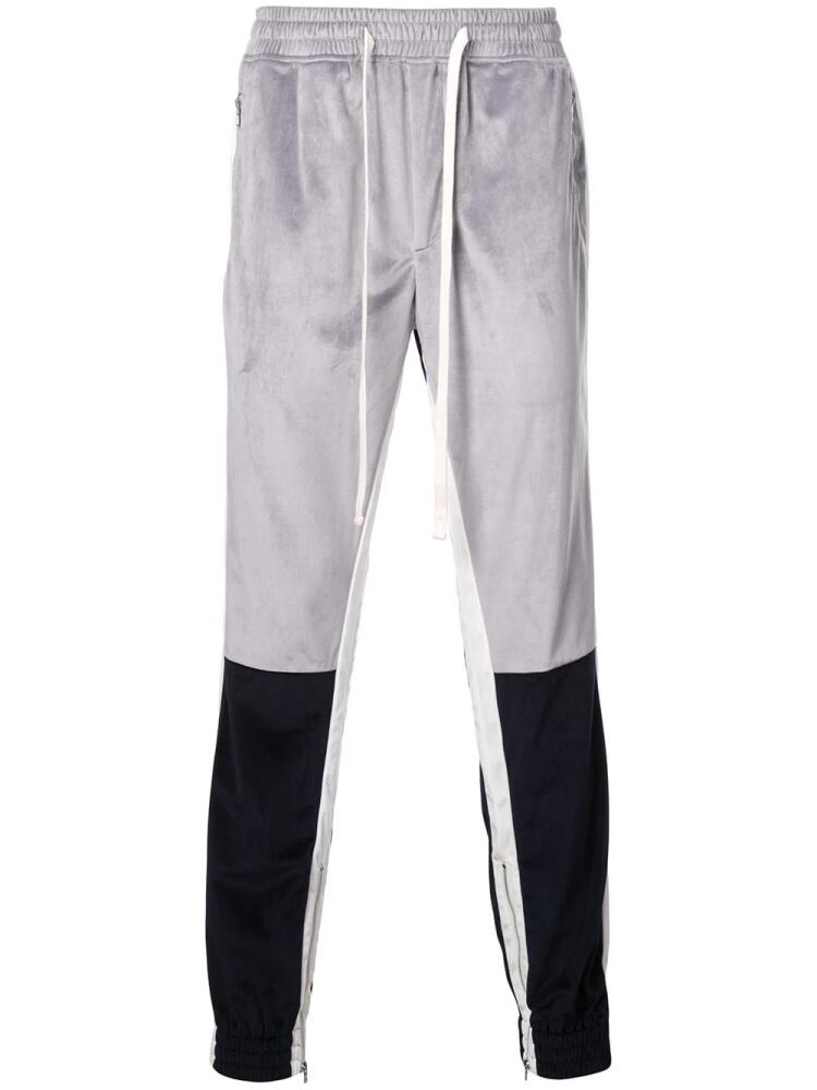 God's Masterful Children Varsity track pants - Grey Cover