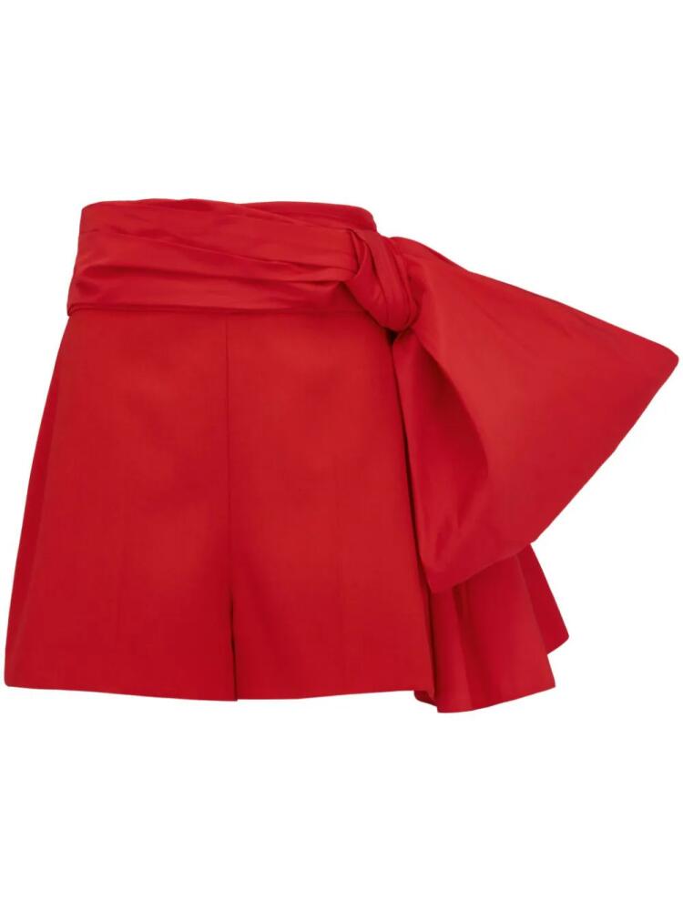 Alexander McQueen bow-detail tailored shorts Cover