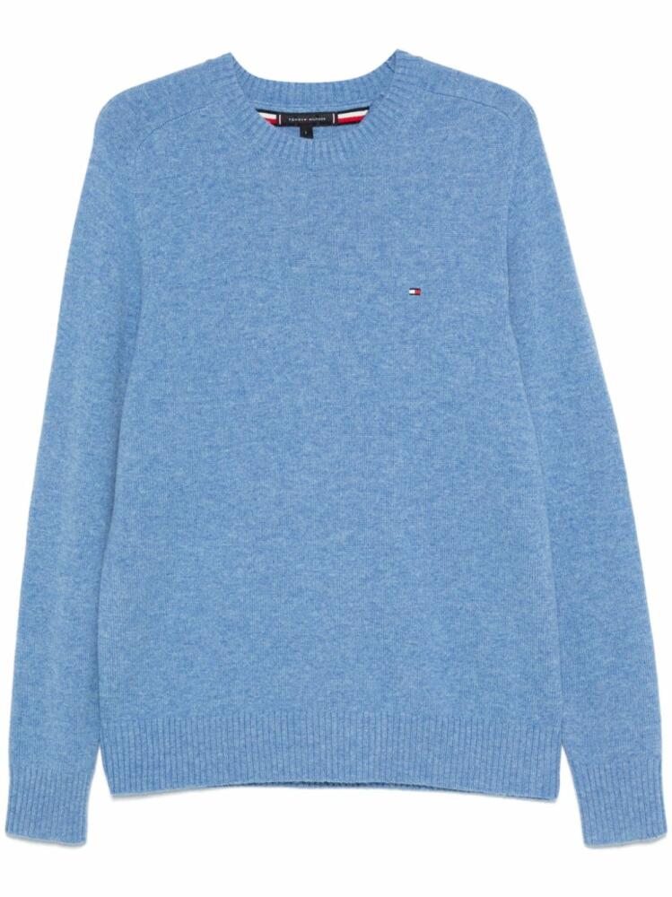 Tommy Hilfiger wool crew-neck sweater - Blue Cover