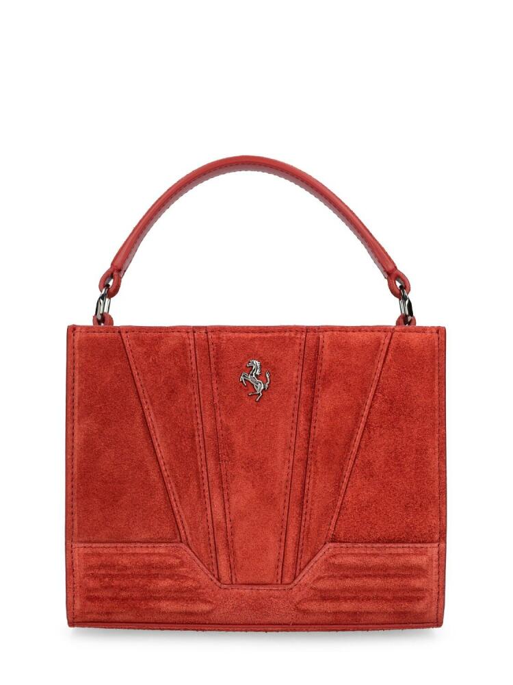 FERRARI Micro Suede Leather Tote Bag Cover