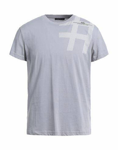 Alessandro Dell'acqua Man T-shirt Grey Cotton Cover