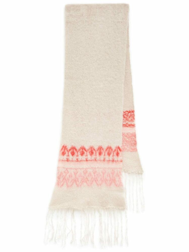 ISABEL MARANT Dayna scarf - Neutrals Cover