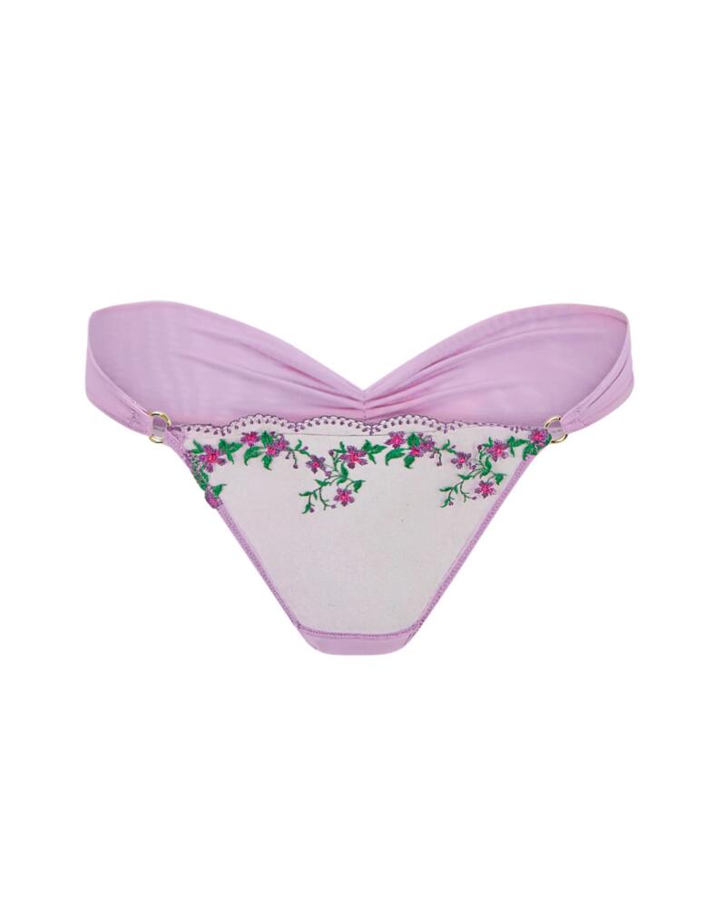 Adore Me Sophy Bikini Panties in Medium Purple Cover