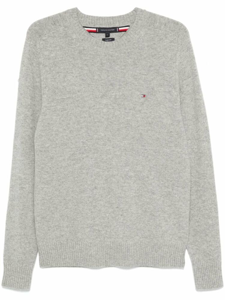 Tommy Hilfiger wool crew-neck sweater - Grey Cover