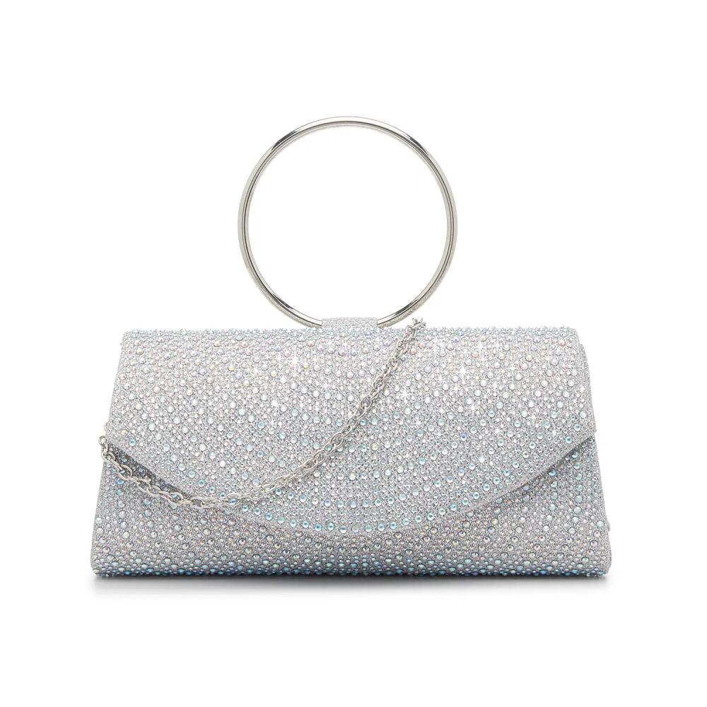 Kelly & Katie Lilly Ring Clutch | Women's | Silver Metallic Cover