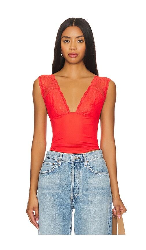 Free People x Intimately FP x REVOLVE Power Play Cami in Red Cover