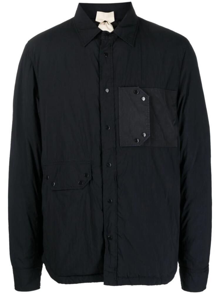 Ten C button-up cotton jacket - Black Cover