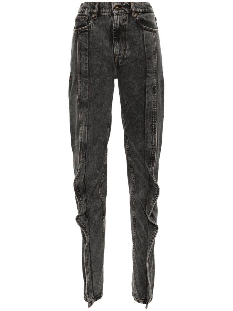 Y/Project Evergreen Banana tapered jeans - Black Cover