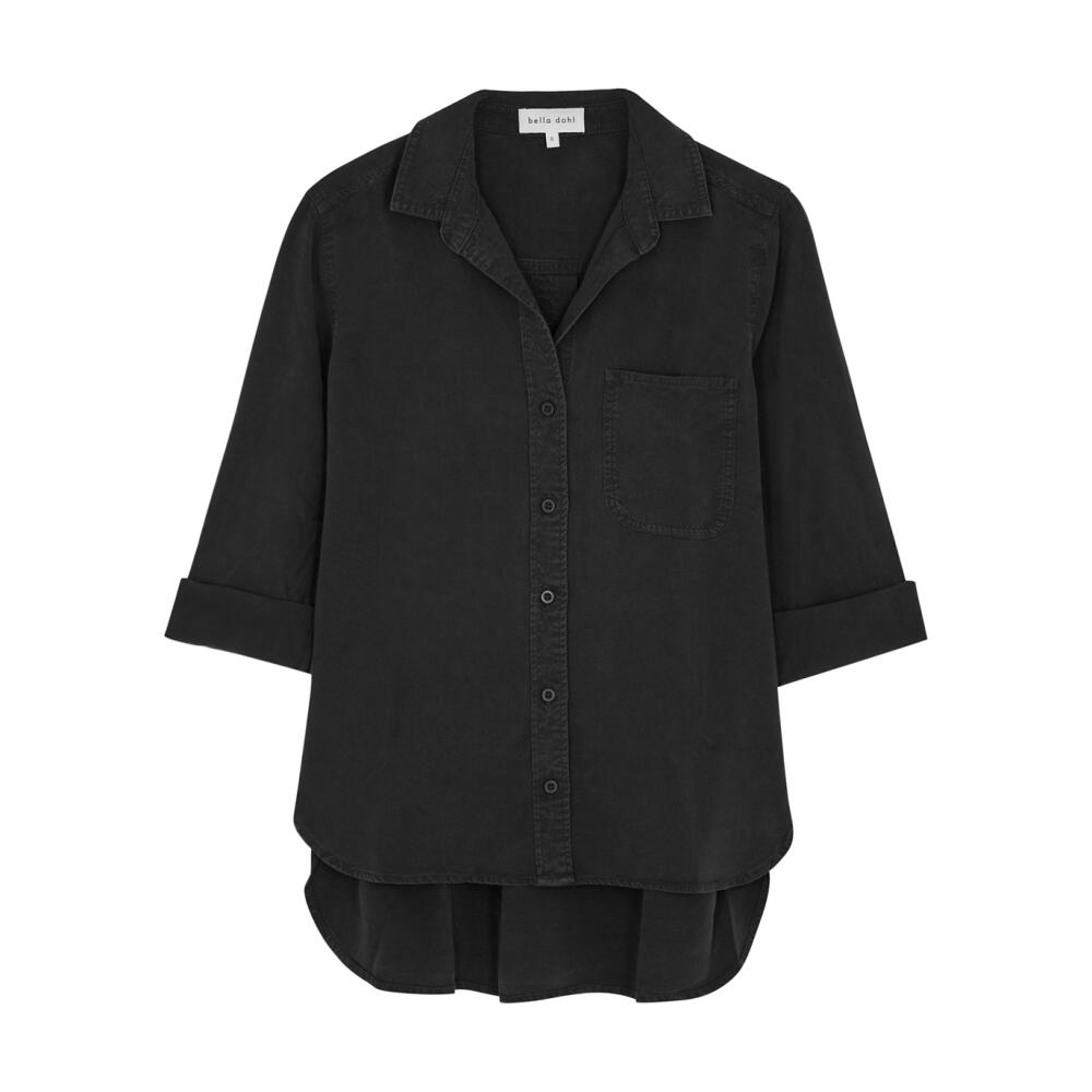 Bella Dahl Tencel Shirt - Black Cover