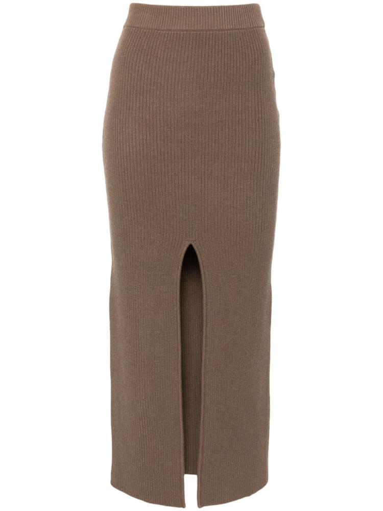 IRO Kaissy maxi skirt - Brown Cover