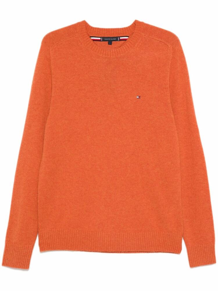 Tommy Hilfiger wool crew-neck sweater - Orange Cover