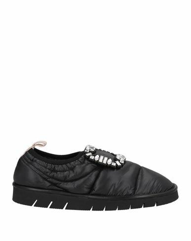 Roger Vivier Woman Sneakers Black Textile fibers Cover