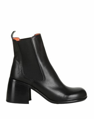 Lemaré Woman Ankle boots Black Soft Leather Cover