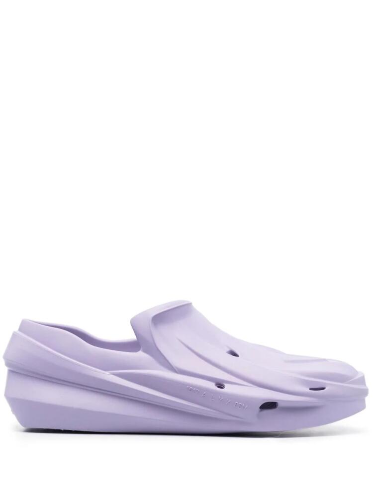 1017 ALYX 9SM Mono slip-on shoes - Purple Cover