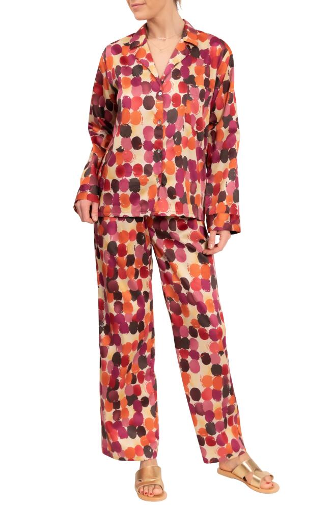 Everyday Ritual Allison/Angela Cotton Pajamas in Painters Pallet Cover