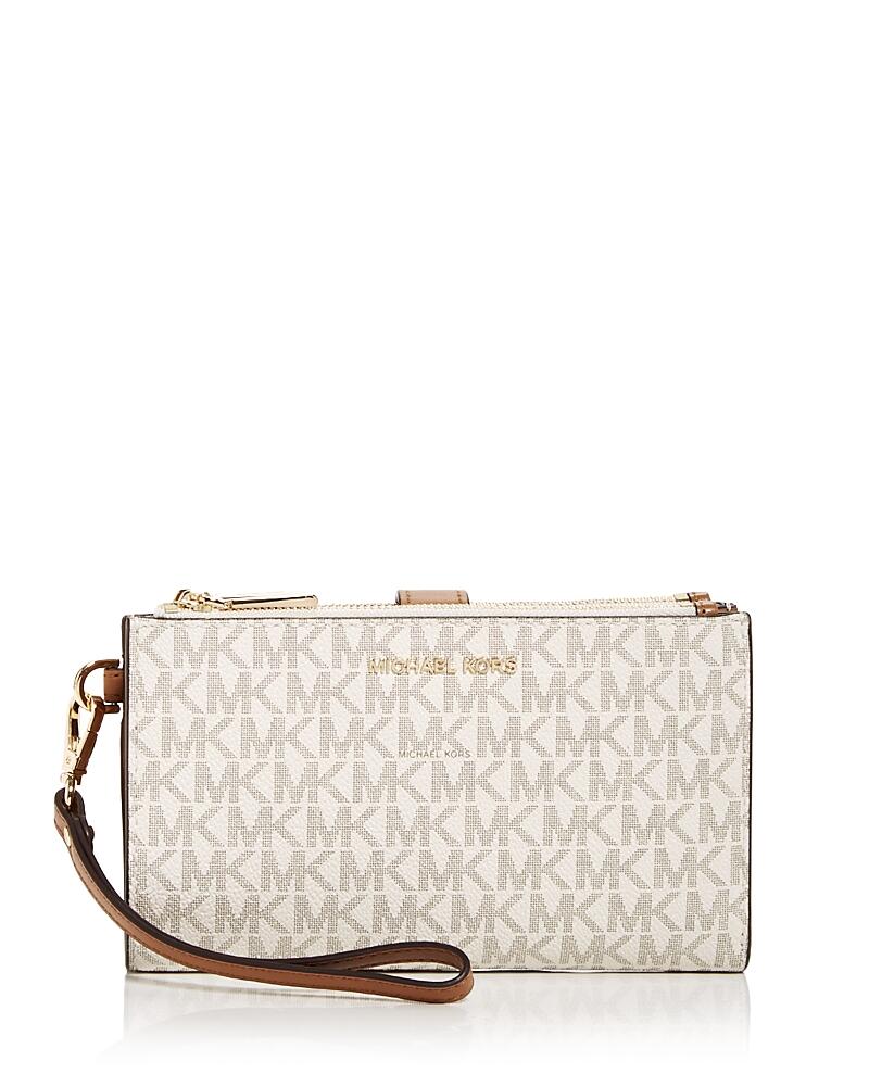 Michael Michael Kors Signature Print Wristlet Wallet Cover