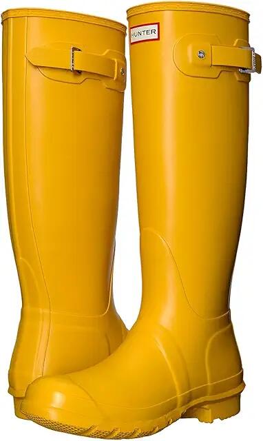 Hunter Original Tall (Yellow) Women's Rain Boots Cover