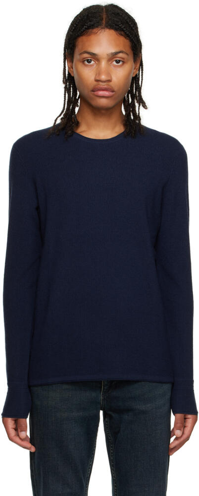 rag & bone Navy Martin Sweater Cover