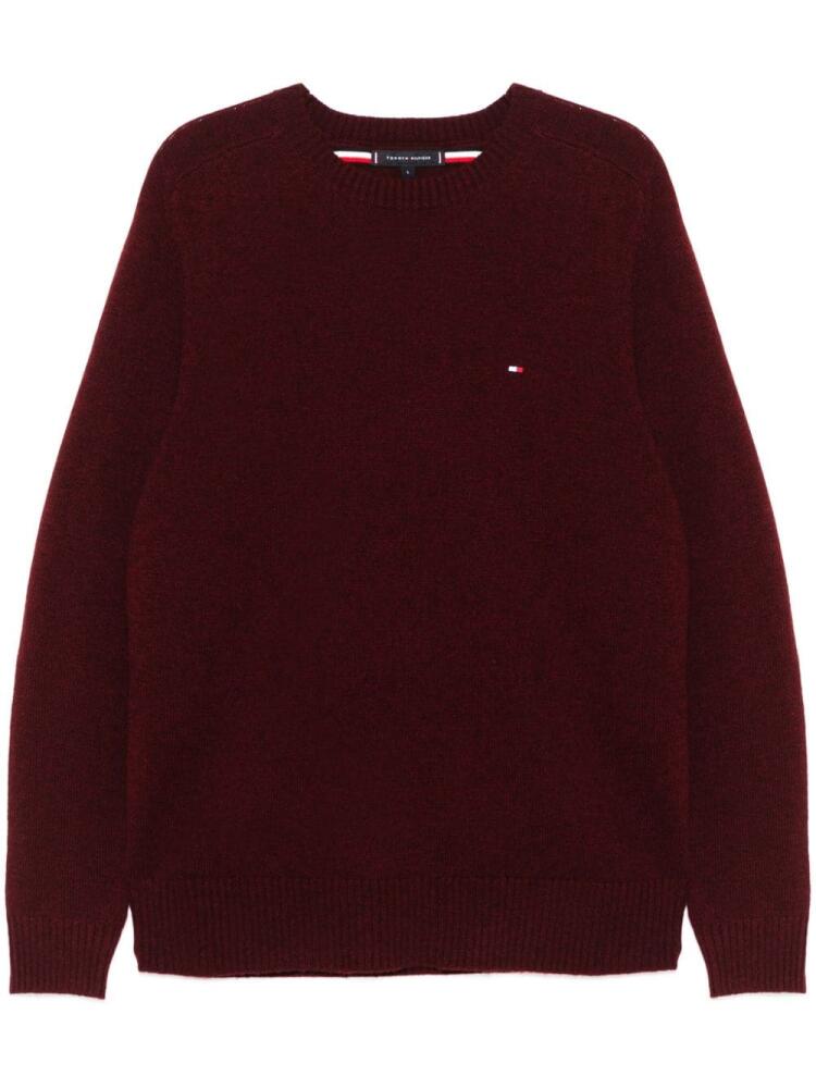 Tommy Hilfiger crew-neck wool sweater - Red Cover