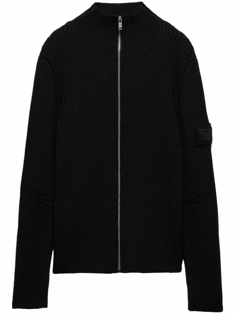 Prada wool cardigan - Black Cover