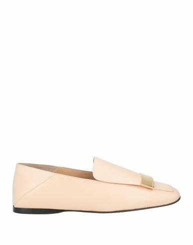 Sergio Rossi Woman Loafers Blush Leather Cover