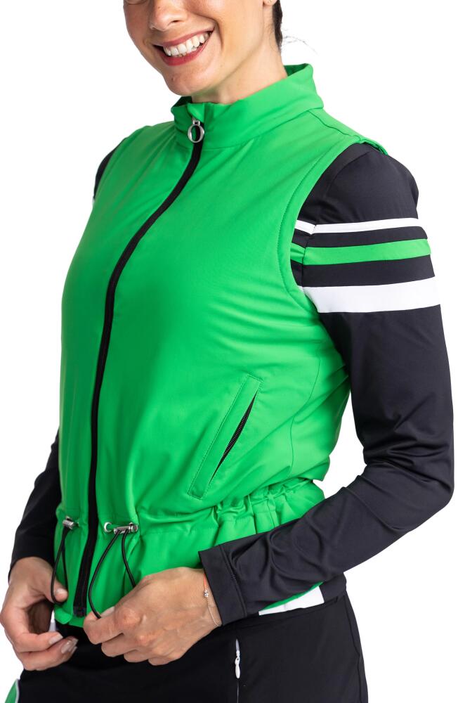 KINONA Layer Slayer Golf Vest in Rye Grass Green Cover