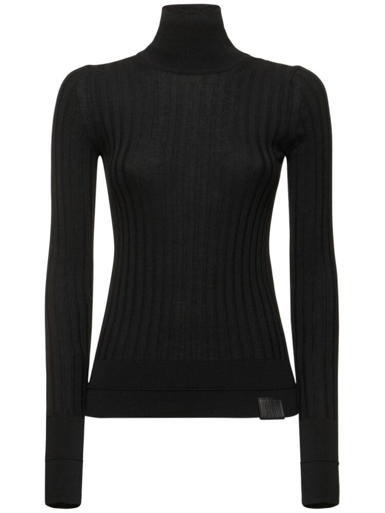 MARC JACOBS Lightweight Ribbed Turtleneck Sweater Cover