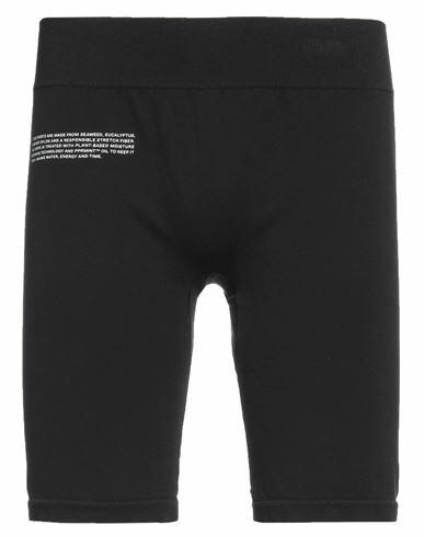 Pangaia Man Shorts & Bermuda Shorts Black Bio Polyamide, Lyocell, Roica Cover