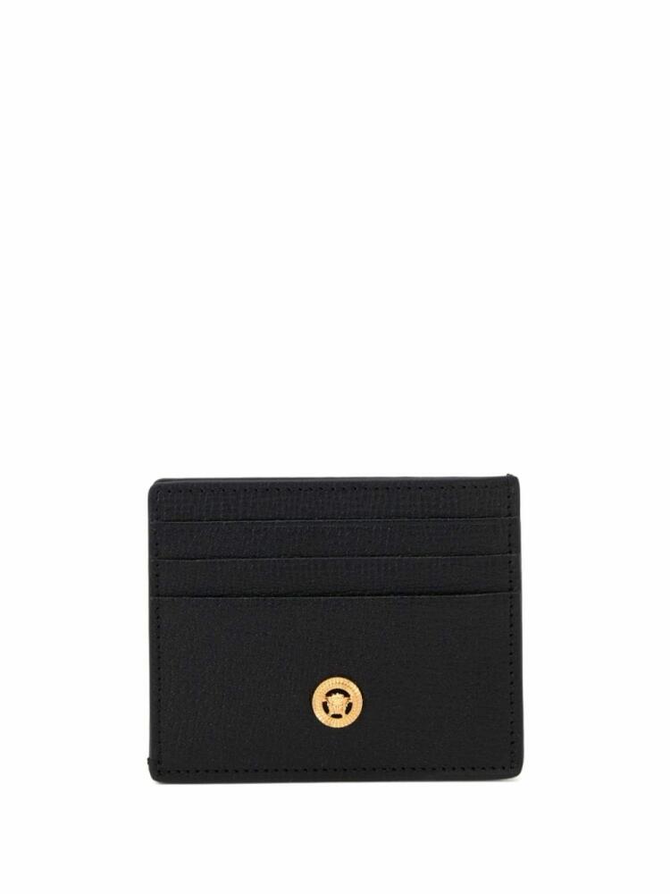 Versace Medusa leather cardholder - Black Cover