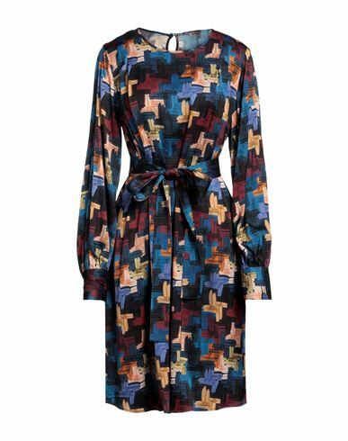 Camicettasnob Woman Midi dress Blue Viscose, Elastane Cover