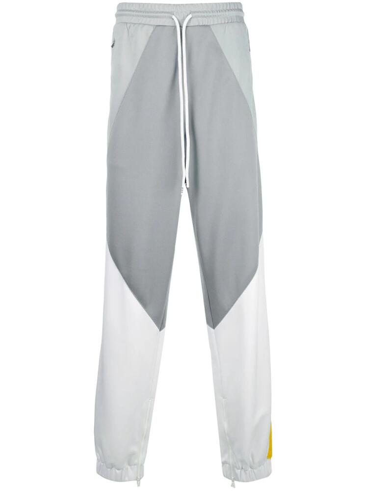 God's Masterful Children colour block track trousers - Grey Cover