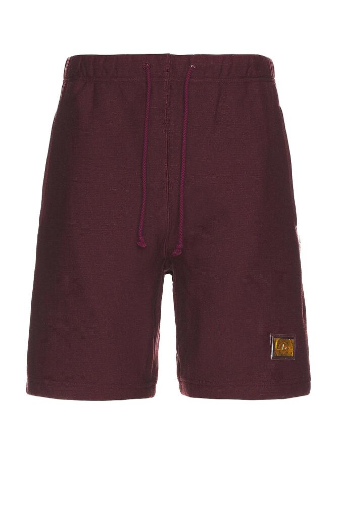 Advisory Board Crystals Sweatshorts in Wine Cover