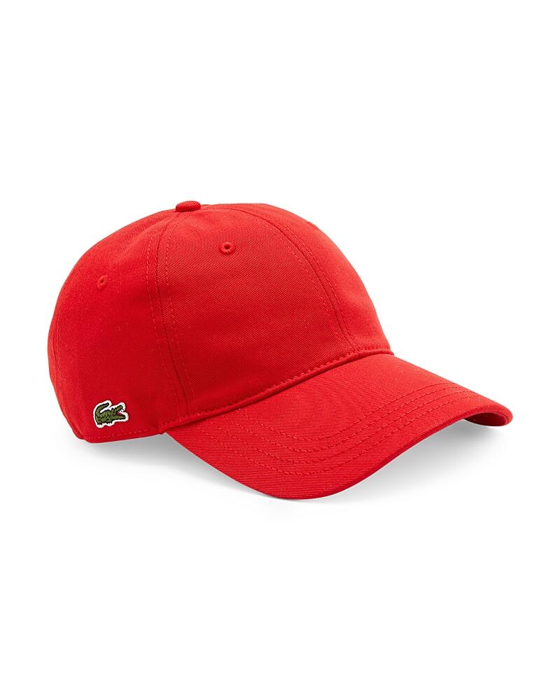 Lacoste Unisex Organic Cotton Twill Logo Cap Cover