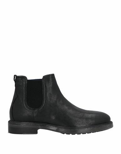 Geox Man Ankle boots Black Sheepskin Cover