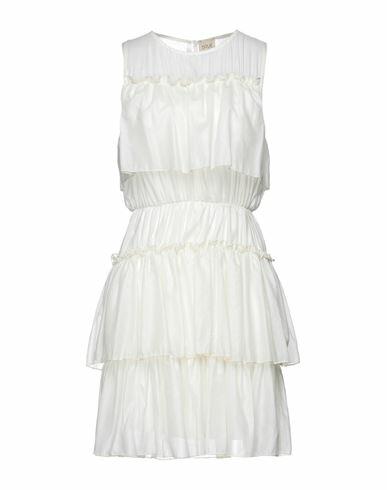 5rue Woman Mini dress Ivory Polyester Cover