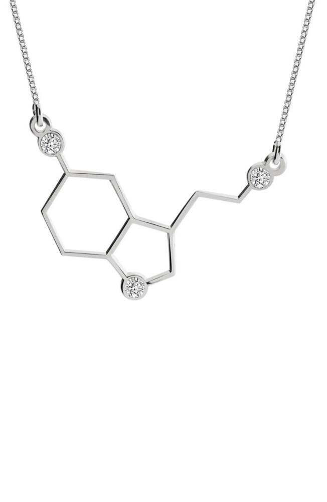 MELANIE MARIE Serotonin Pendant Necklace in Sterling Silver Cover