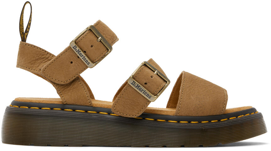 Dr. Martens Tan Gryphon Quad Sandals Cover