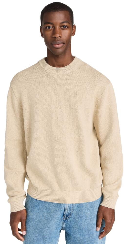 Madewell Contramar Crewneck Sweater Faded Khaki Cover