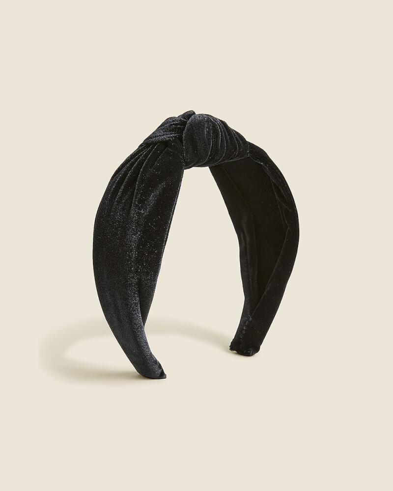 J.Crew Velvet knot headband Cover