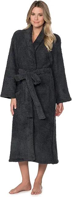 Barefoot Dreams CozyChic(r) Robe (Slate Blue) Robe Cover