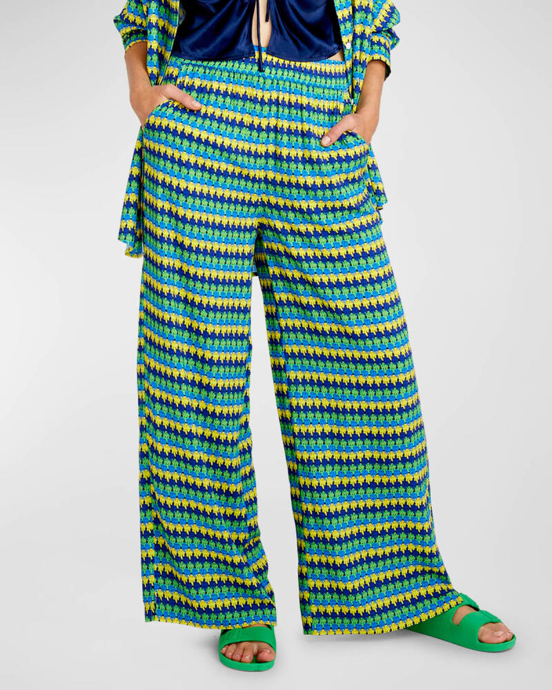 Terez Margarita Crochet Rayon Pants Cover