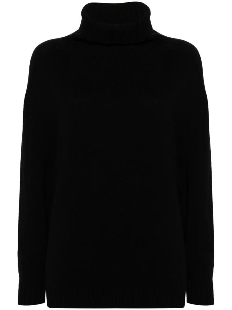 Eric Bompard raglan-sleeves turtleneck sweater - Black Cover