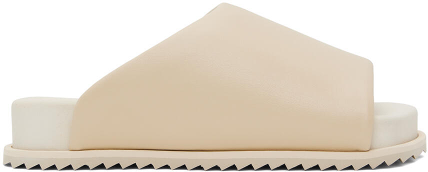 YUME YUME Beige Finn Slides Cover