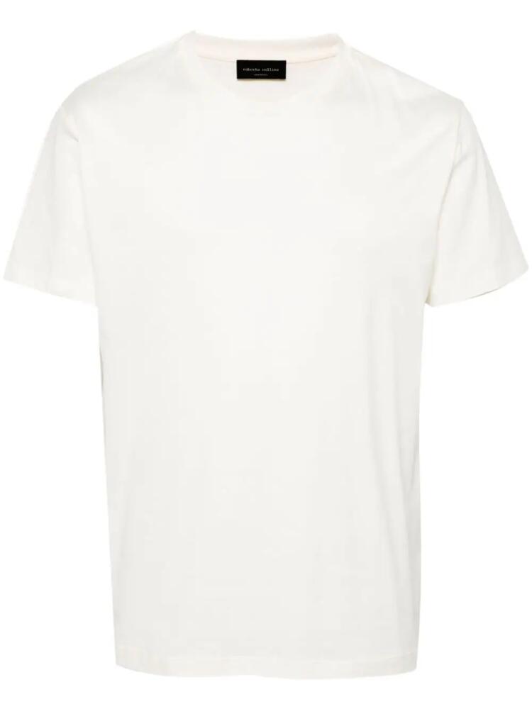 Roberto Collina crew-neck cotton T-shirt - White Cover