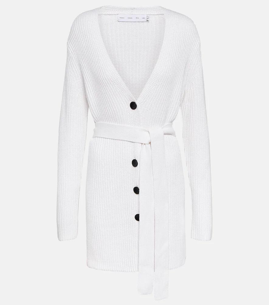 Proenza Schouler White Label cotton and cashmere cardigan Cover