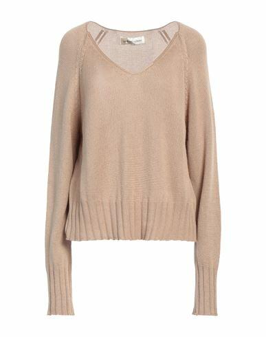 Lamberto Losani Woman Sweater Camel Silk, Cashmere Cover