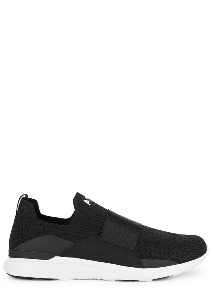 Athletic Propulsion Labs Techloom Bliss Black Stretch-knit Sneakers Cover