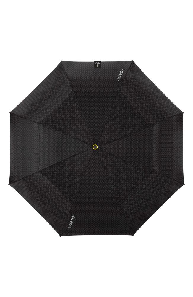 ShedRain Vortex V2 Recycled Compact Umbrella in Black Cover