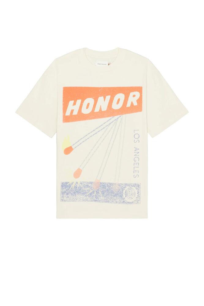 Honor The Gift Match Box Short Sleeve Shirt in Cream Cover